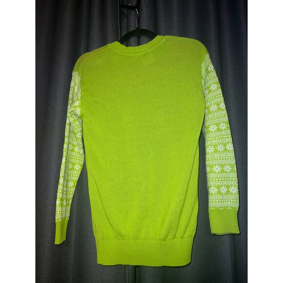 Ugly Christmas Sweater Xmas Size Small Grinch - Picture 3 of 3